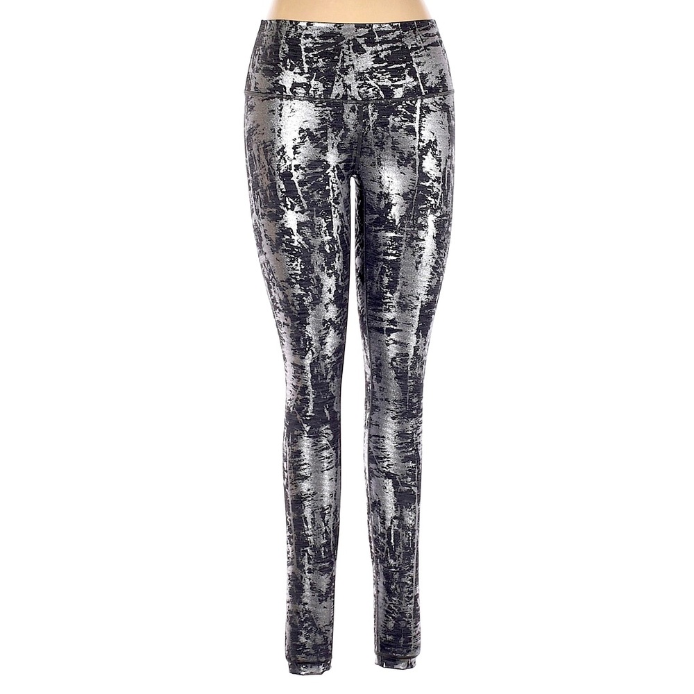 🪩 NWOT Lululemon Wunder Under HR *Brindle Foil 28" Crinkle Heather 6